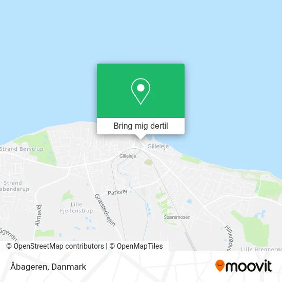 Åbageren kort