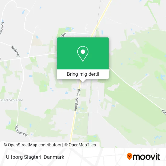 Ulfborg Slagteri kort