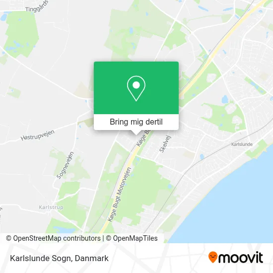Karlslunde Sogn kort
