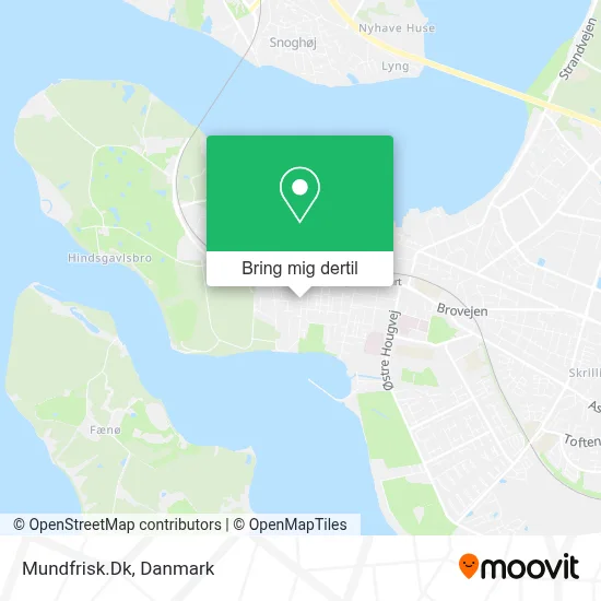 Mundfrisk.Dk kort