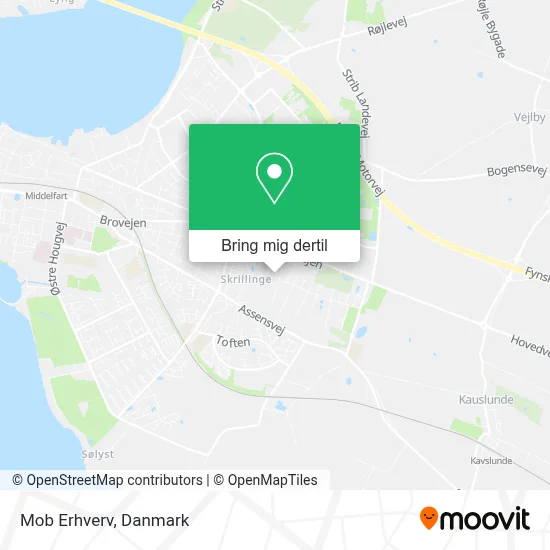 Mob Erhverv kort