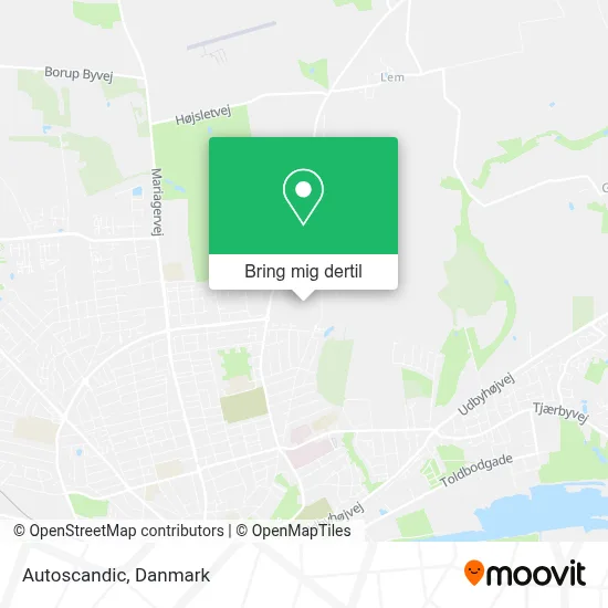 Autoscandic kort