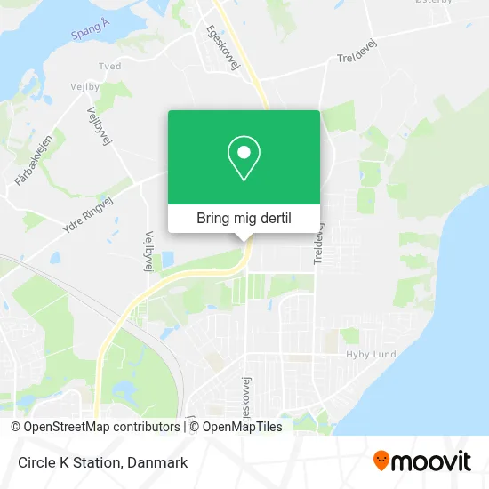 Circle K Station kort