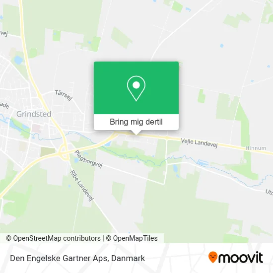 Den Engelske Gartner Aps kort