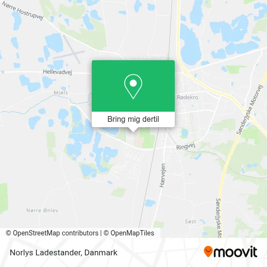 Norlys Ladestander kort