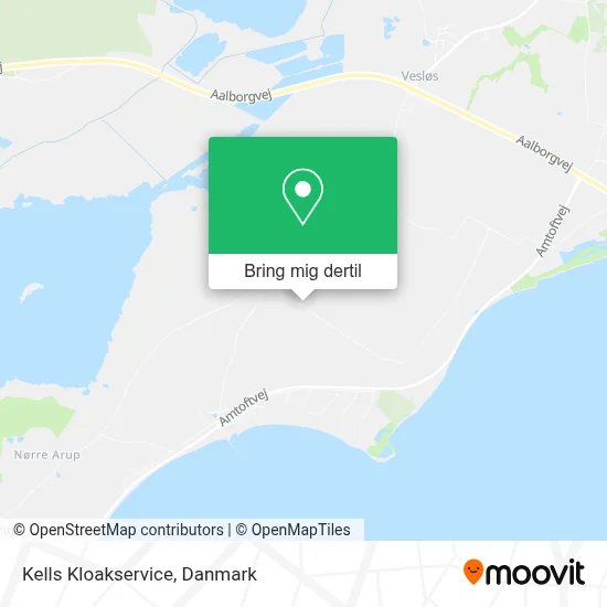 Kells Kloakservice kort