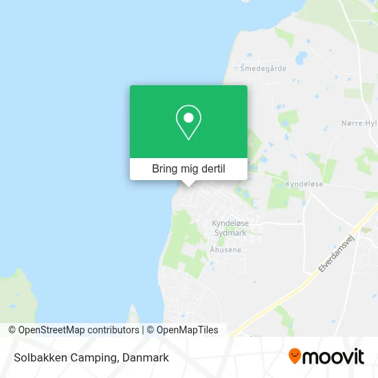 Solbakken Camping kort