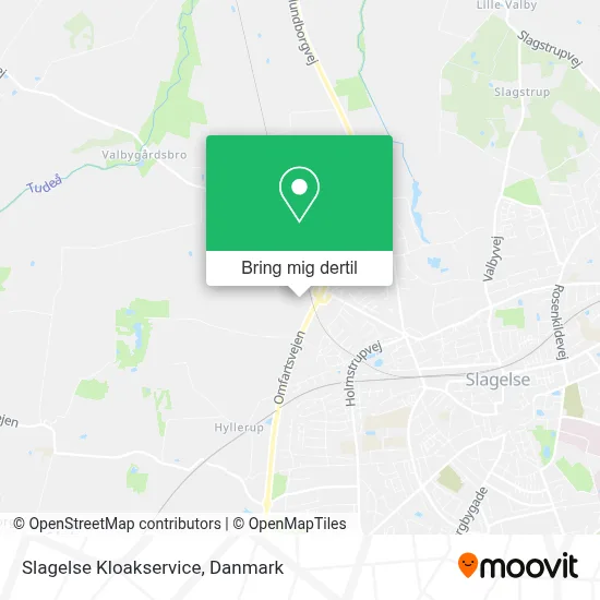 Slagelse Kloakservice kort
