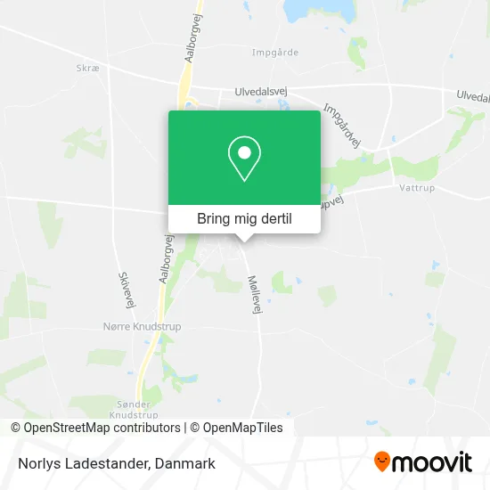 Norlys Ladestander kort