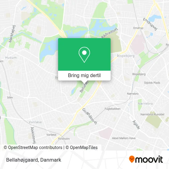 Bellahøjgaard kort