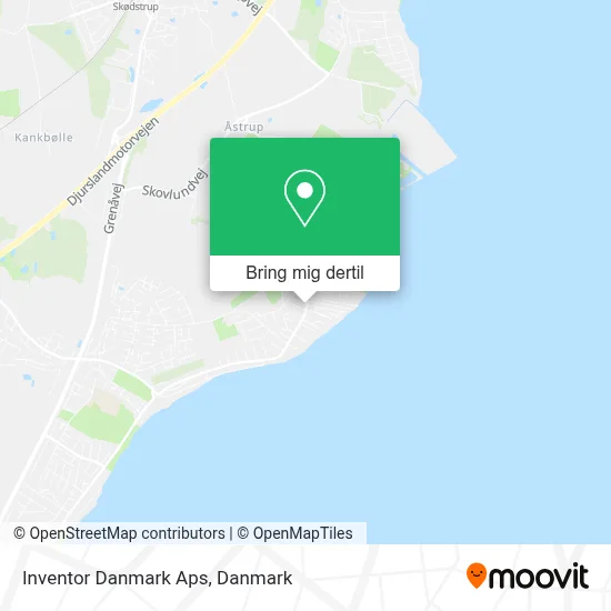 Inventor Danmark Aps kort