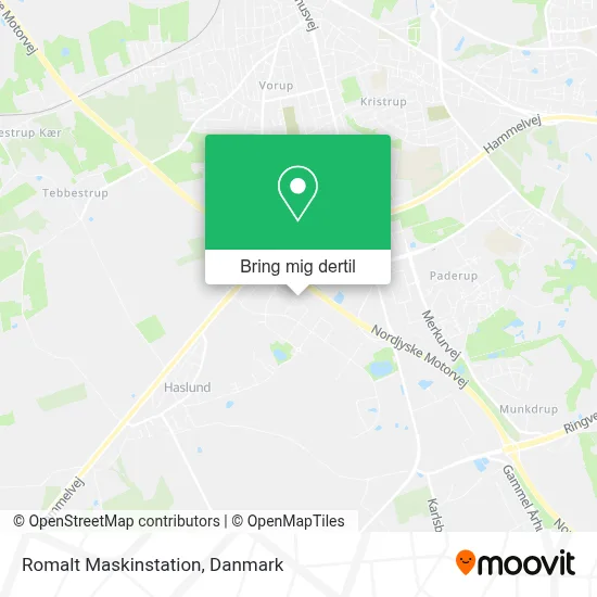 Romalt Maskinstation kort