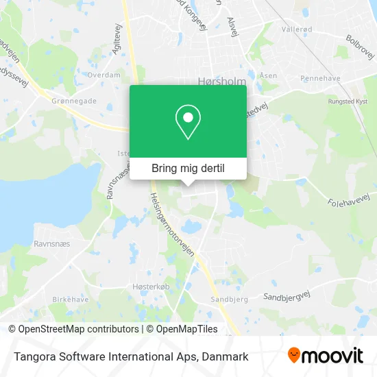 Tangora Software International Aps kort