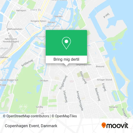 Copenhagen Event kort