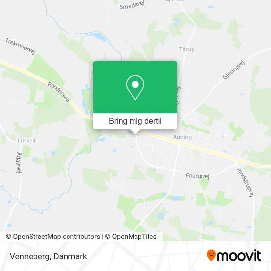 Venneberg kort