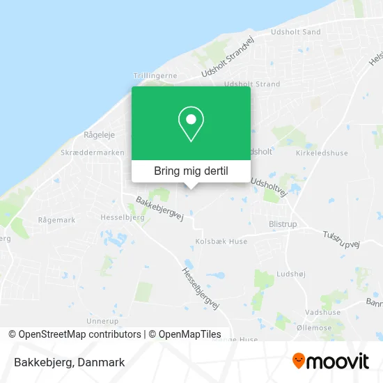 Bakkebjerg kort