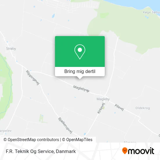 F.R. Teknik Og Service kort