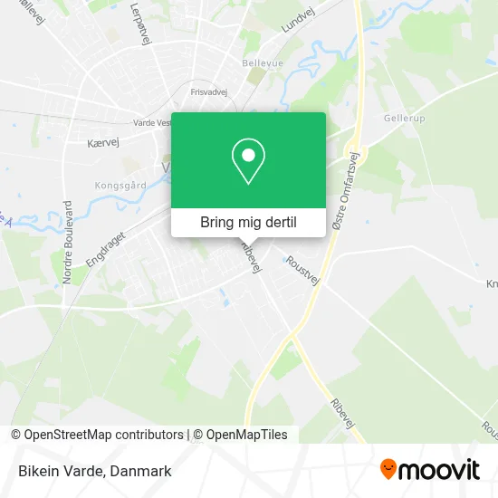Bikein Varde kort