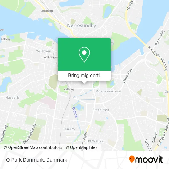 Q-Park Danmark kort