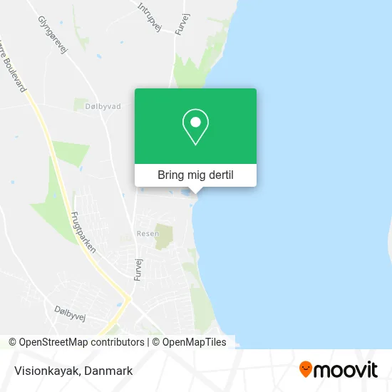 Visionkayak kort
