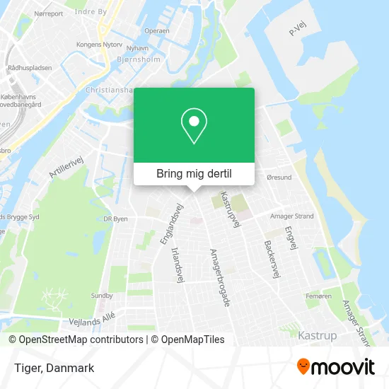 Tiger kort
