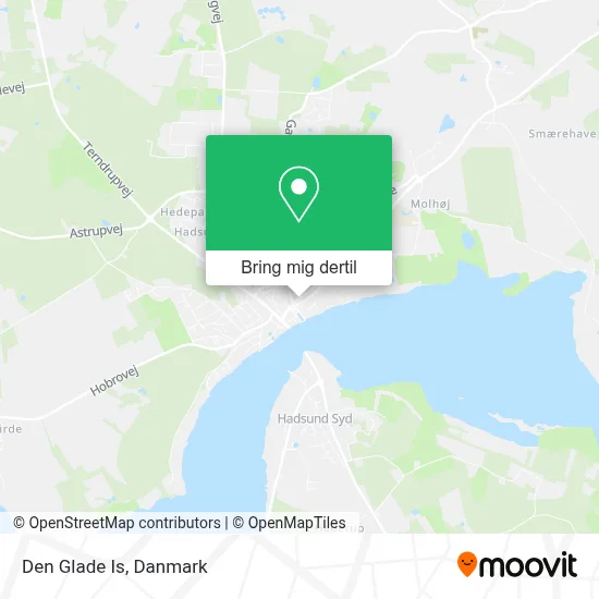 Den Glade Is kort