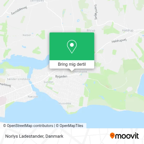 Norlys Ladestander kort