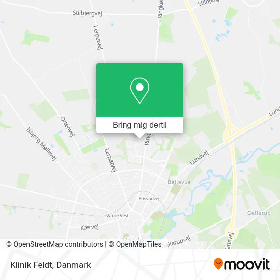 Klinik Feldt kort