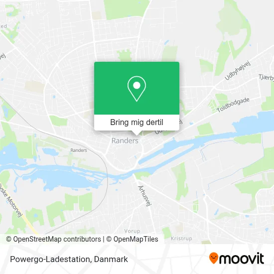 Powergo-Ladestation kort
