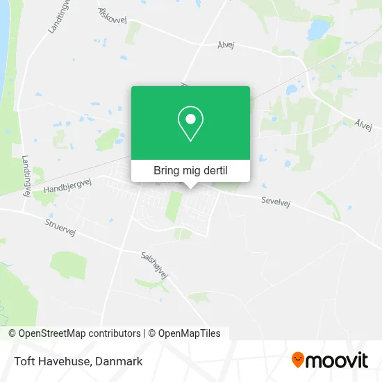 Toft Havehuse kort
