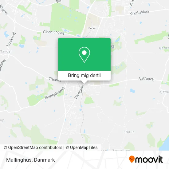 Mallinghus kort