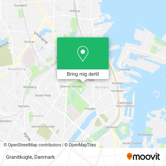Granitkugle kort