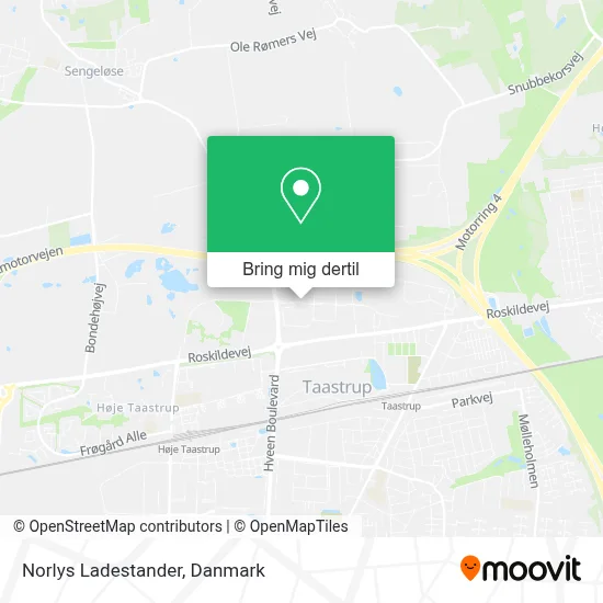 Norlys Ladestander kort