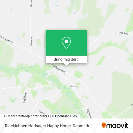 Rideklubben Hodsager Happy Horse kort