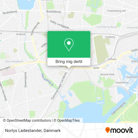 Norlys Ladestander kort