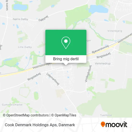 Cook Denmark Holdings Aps kort