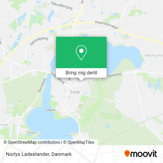 Norlys Ladestander kort