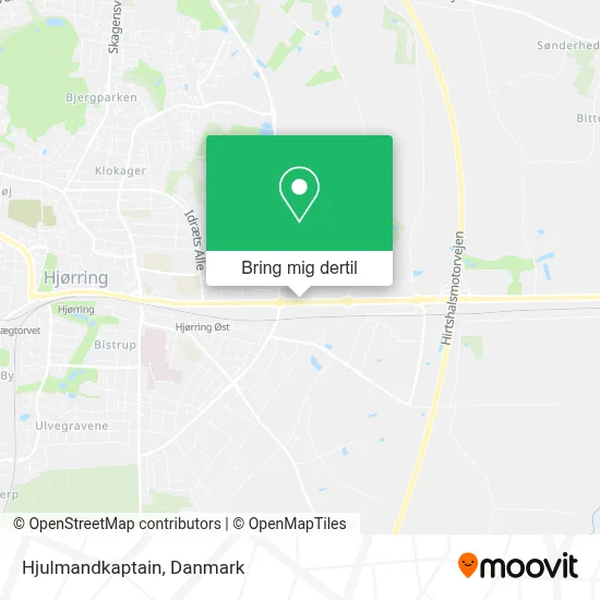 Hjulmandkaptain kort