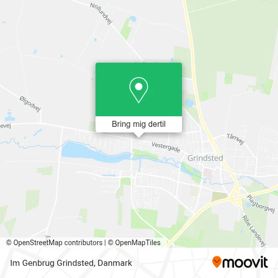 Im Genbrug Grindsted kort