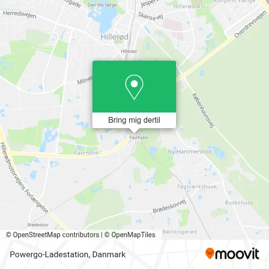 Powergo-Ladestation kort