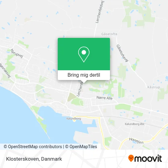 Klosterskoven kort