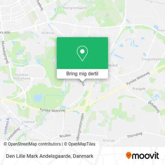 Den Lille Mark Andelsgaarde kort