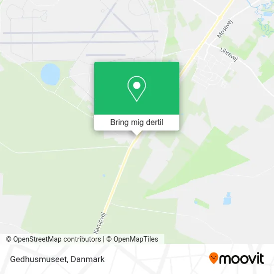 Gedhusmuseet kort