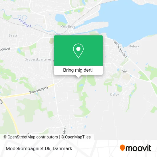 Modekompagniet.Dk kort