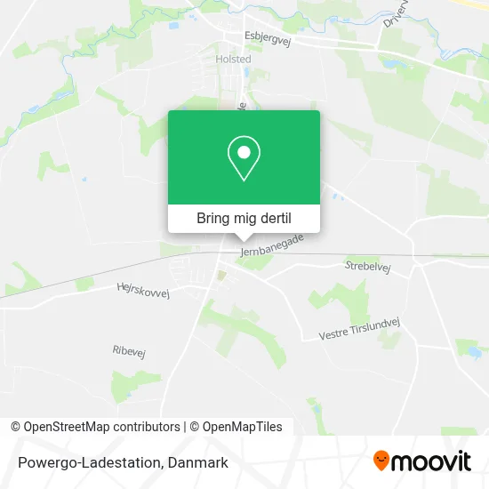 Powergo-Ladestation kort