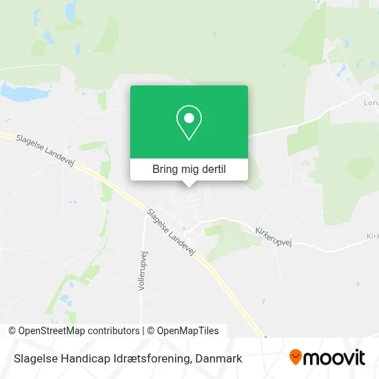 Slagelse Handicap Idrætsforening kort