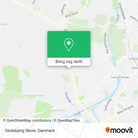 Gedebjerg Skole kort