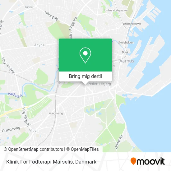 Klinik For Fodterapi Marselis kort