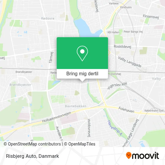 Risbjerg Auto kort