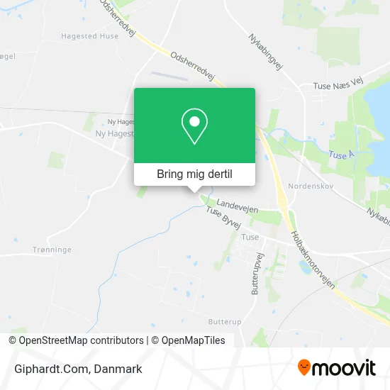 Giphardt.Com kort
